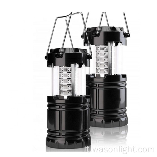 Factory Eactory 30ED 145 Lumens Super Bright Hanging Telescopic LED LED Lantern Flashlights alimentate da AA Battery